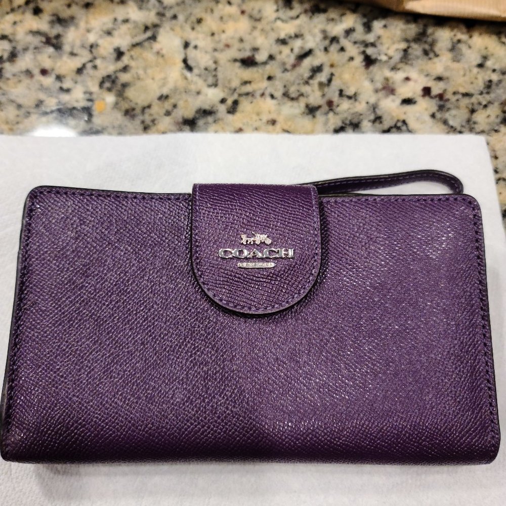 Coach Tech Phone Wallet